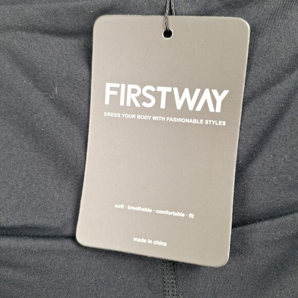 Firstway Womens Workout Training Shorts New - Picture 3 of 5